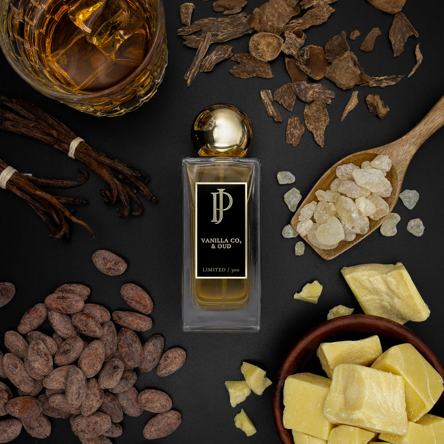 Vanilla CO₂ & Oud zwischen Kakaobohnen, Vanille und Harz